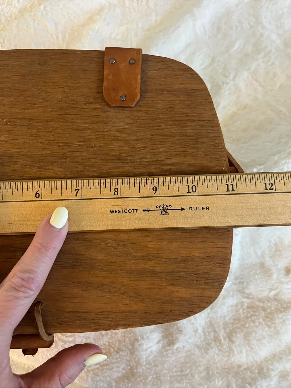 Longaberger purse, kiddie or picnic basket from 1989